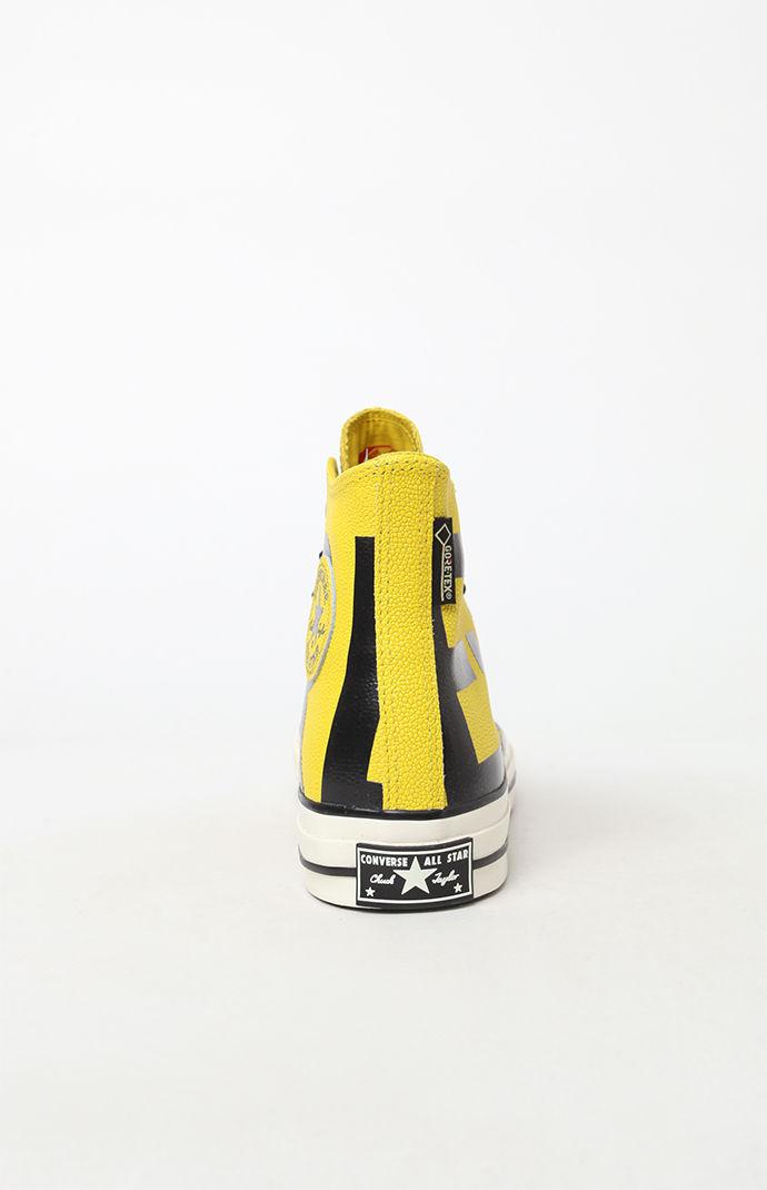 converse gore tex yellow