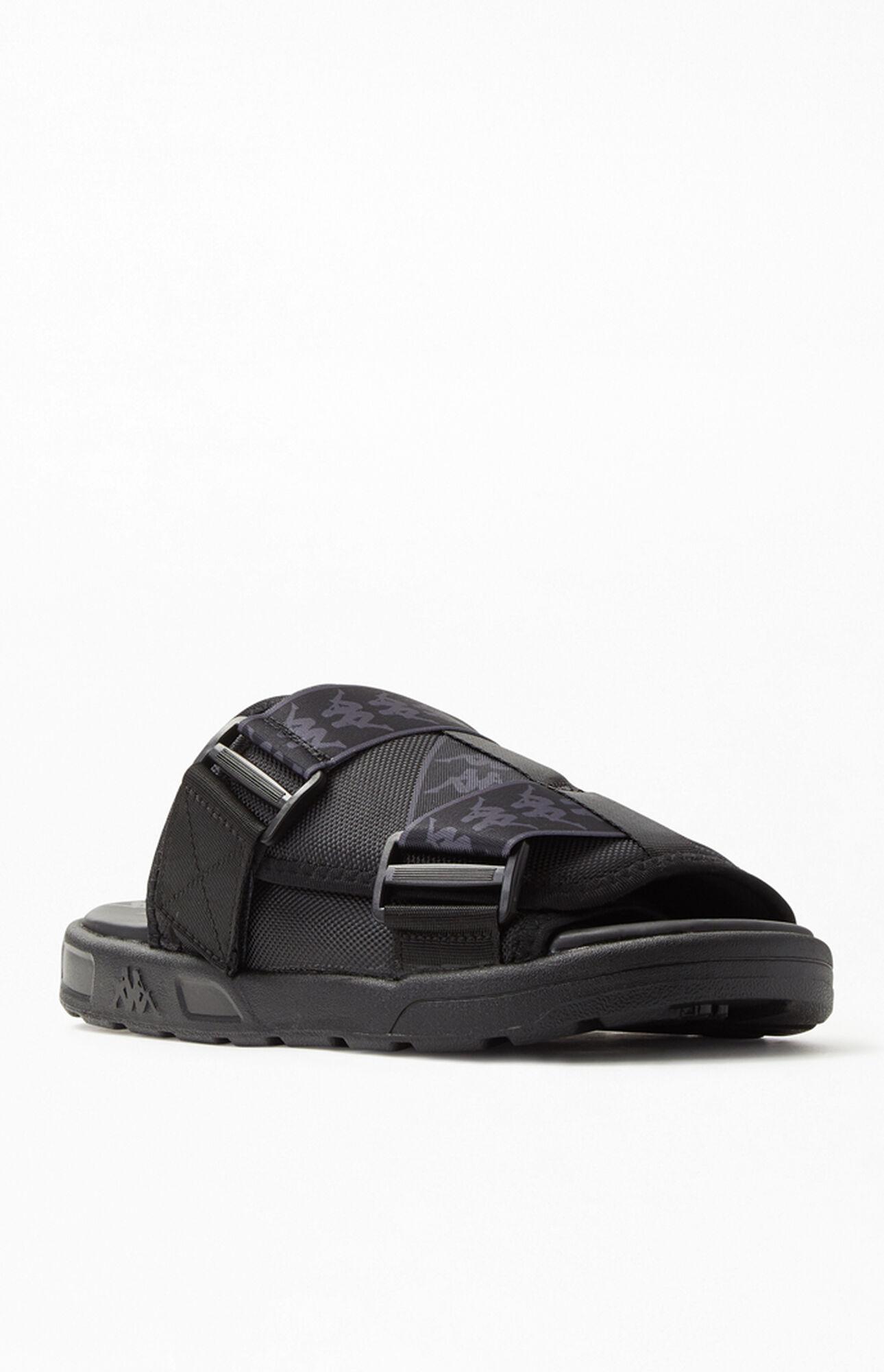 Kappa 222 Banda Mitel 1 Slide Sandals in Black for Men | Lyst