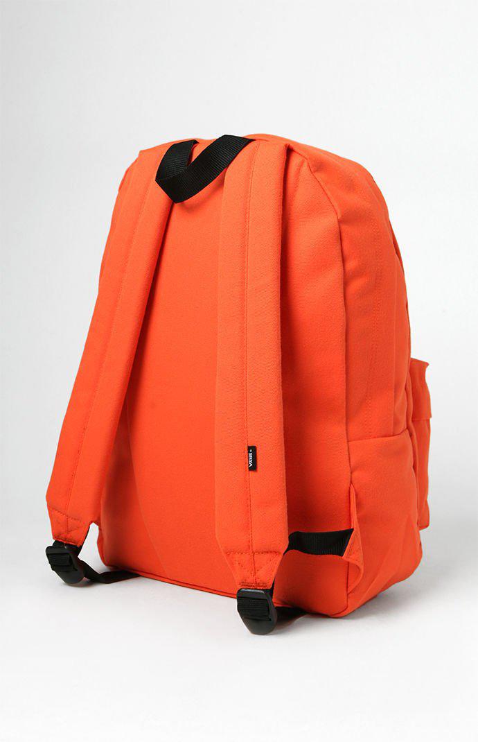 orange vans backpack