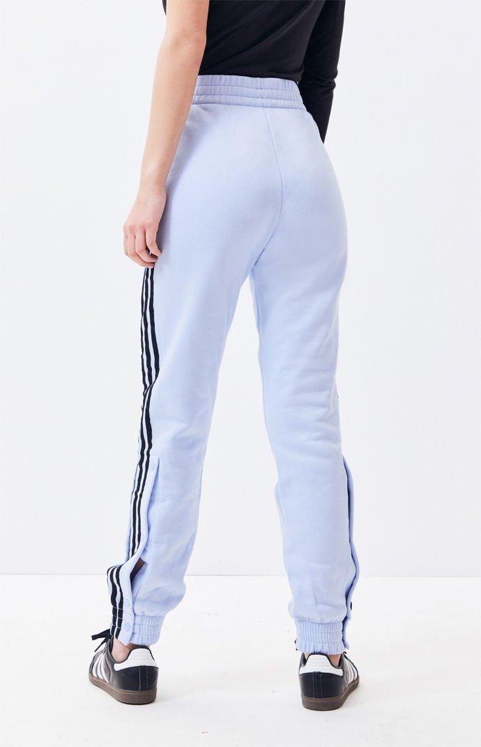 Adidas Blue Lavender Cuffed Jogger Pants Adidas Blue Lavender Cuffed Jogger Pants