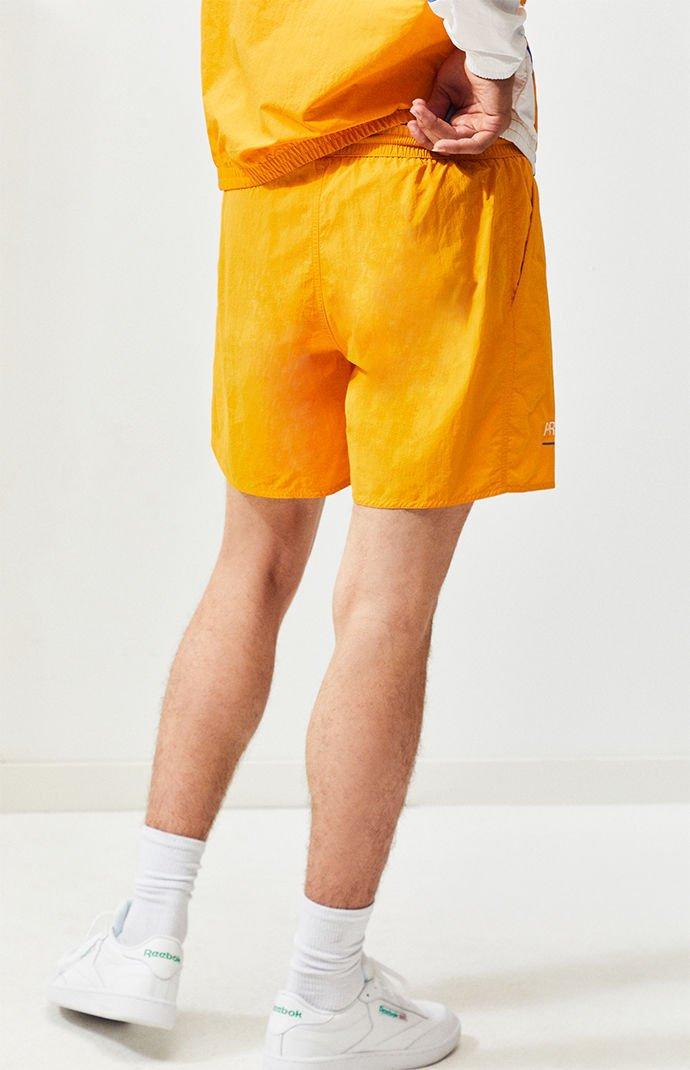 reebok shorts gold