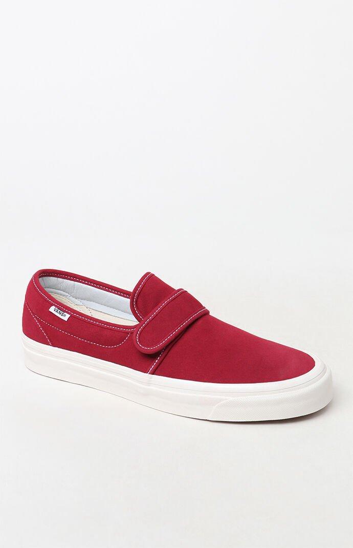 Vans Canvas Anaheim Slip-on 47 V Dx in Brick Red (Red) for Men | Lyst