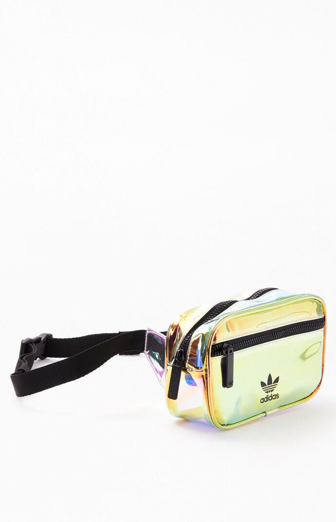 iridescent waist pack adidas