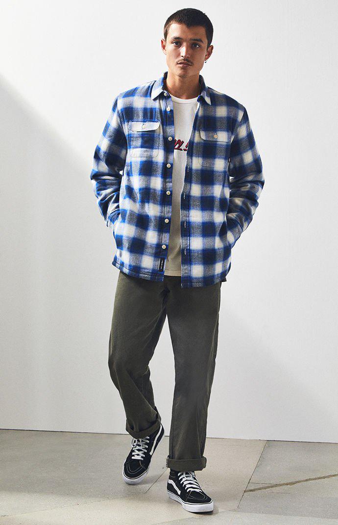 vans sherpa flannel
