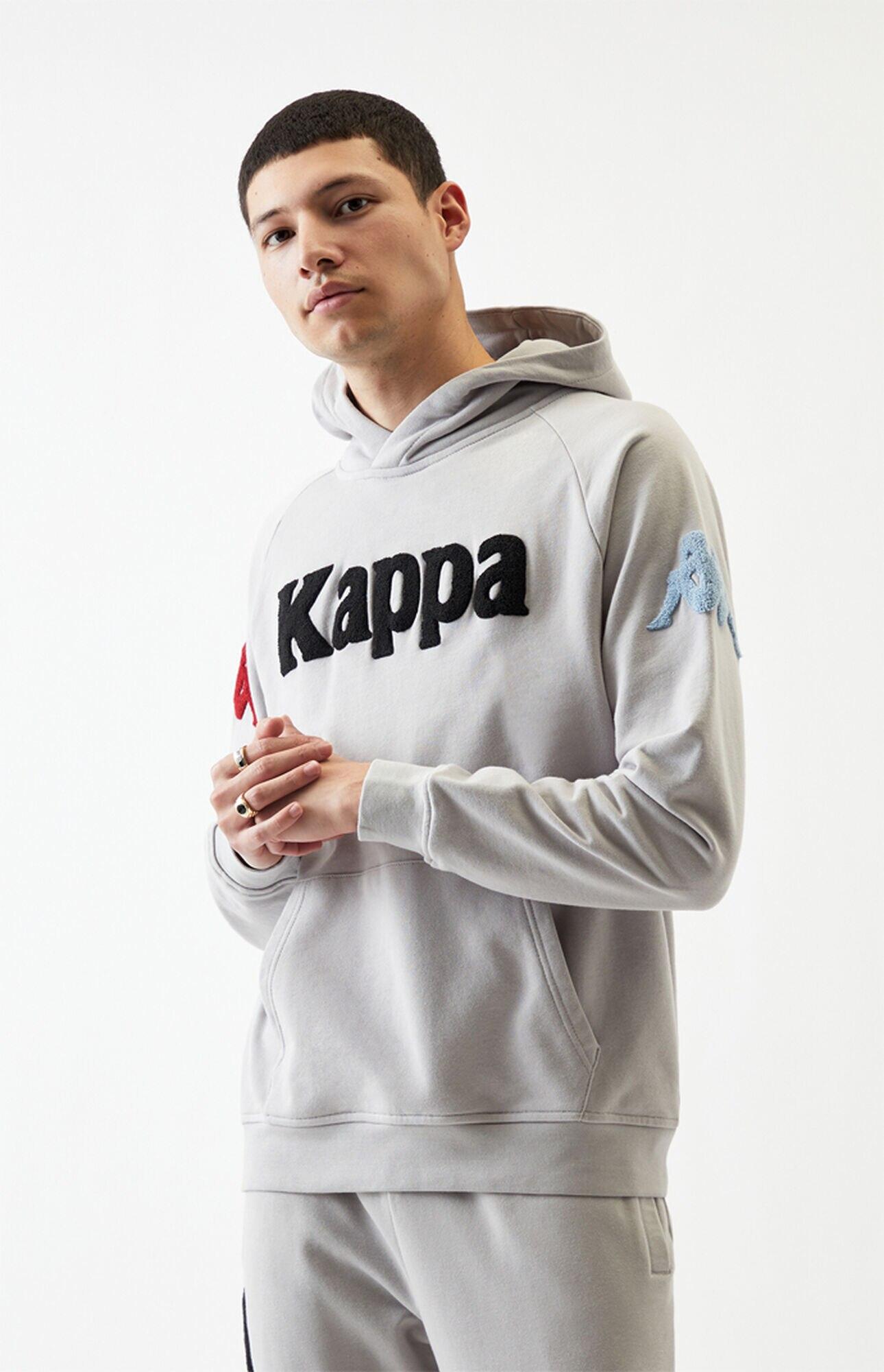 gray kappa hoodie