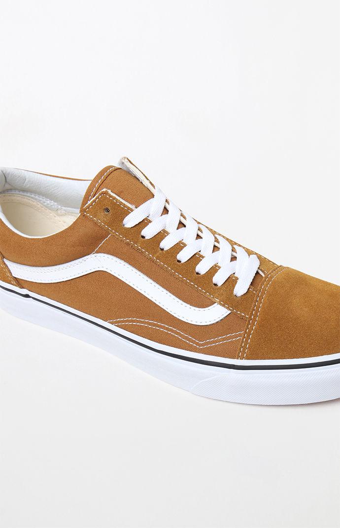 Vans Rubber Color Theory Tan Old Skool Shoes in Brown for Men | Lyst
