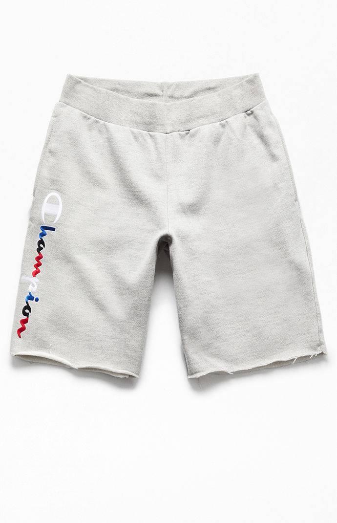 champion sweatpants shorts