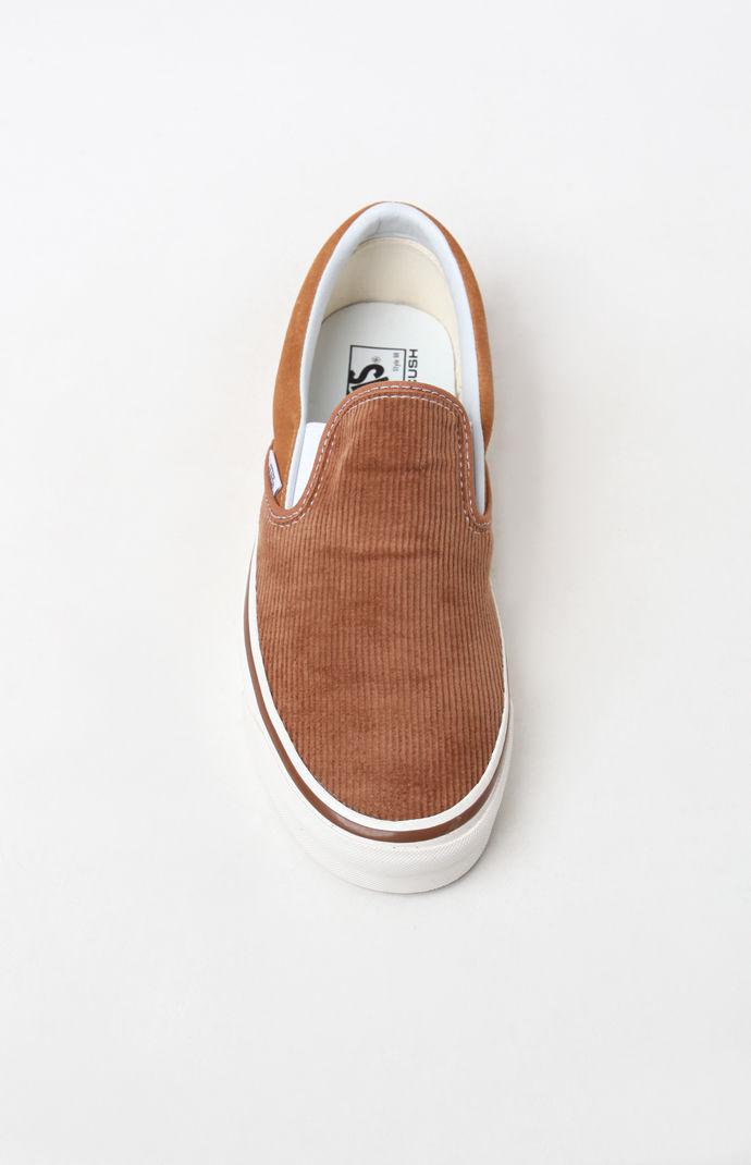 Vans Corduroy Anaheim Factory Slip-on 98 Dx Cord Shoes in Brown for Men -  Lyst
