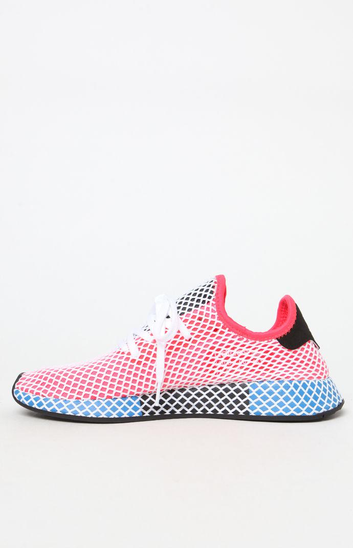 adidas deerupt runner red blue