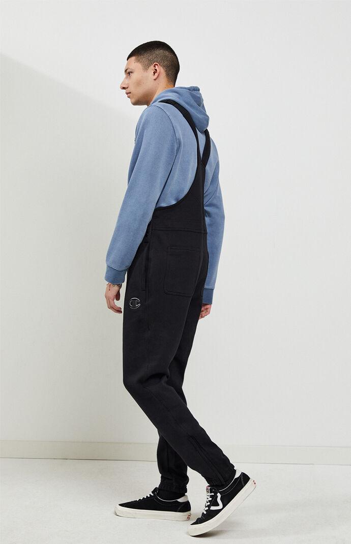 Champion Super Fleece 3.0 Overalls in Black for Men | Lyst