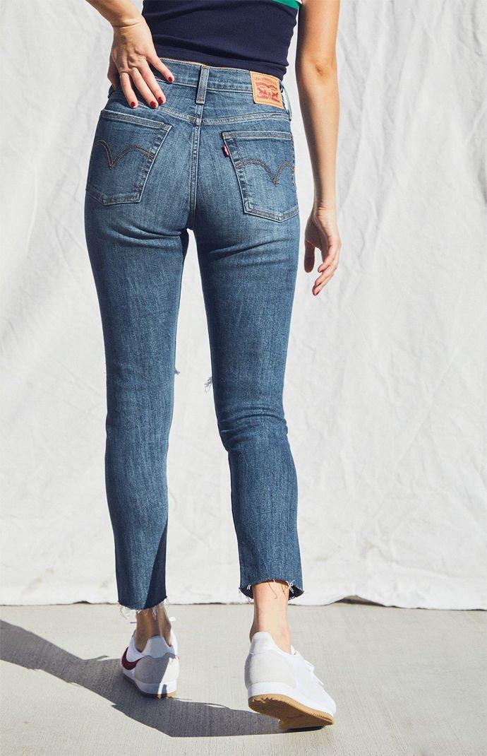 levi's tough love wedgie skinny jeans