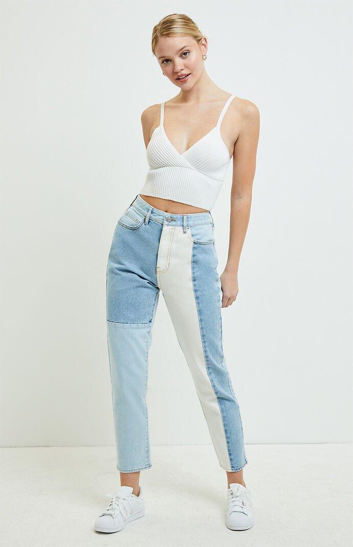 Hopper patch mom jeans pacsun Clearance