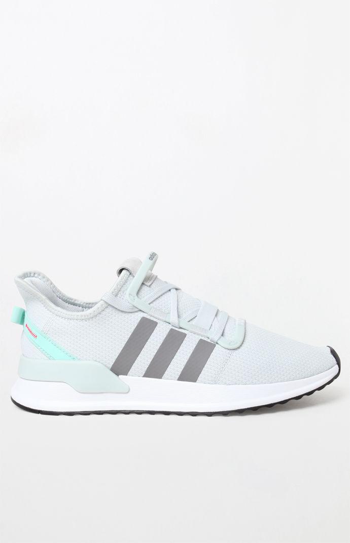 adidas Lace Light Blue U Path Run Shoes 