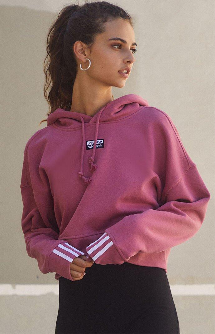 adidas originals women's vocal crop hoodie