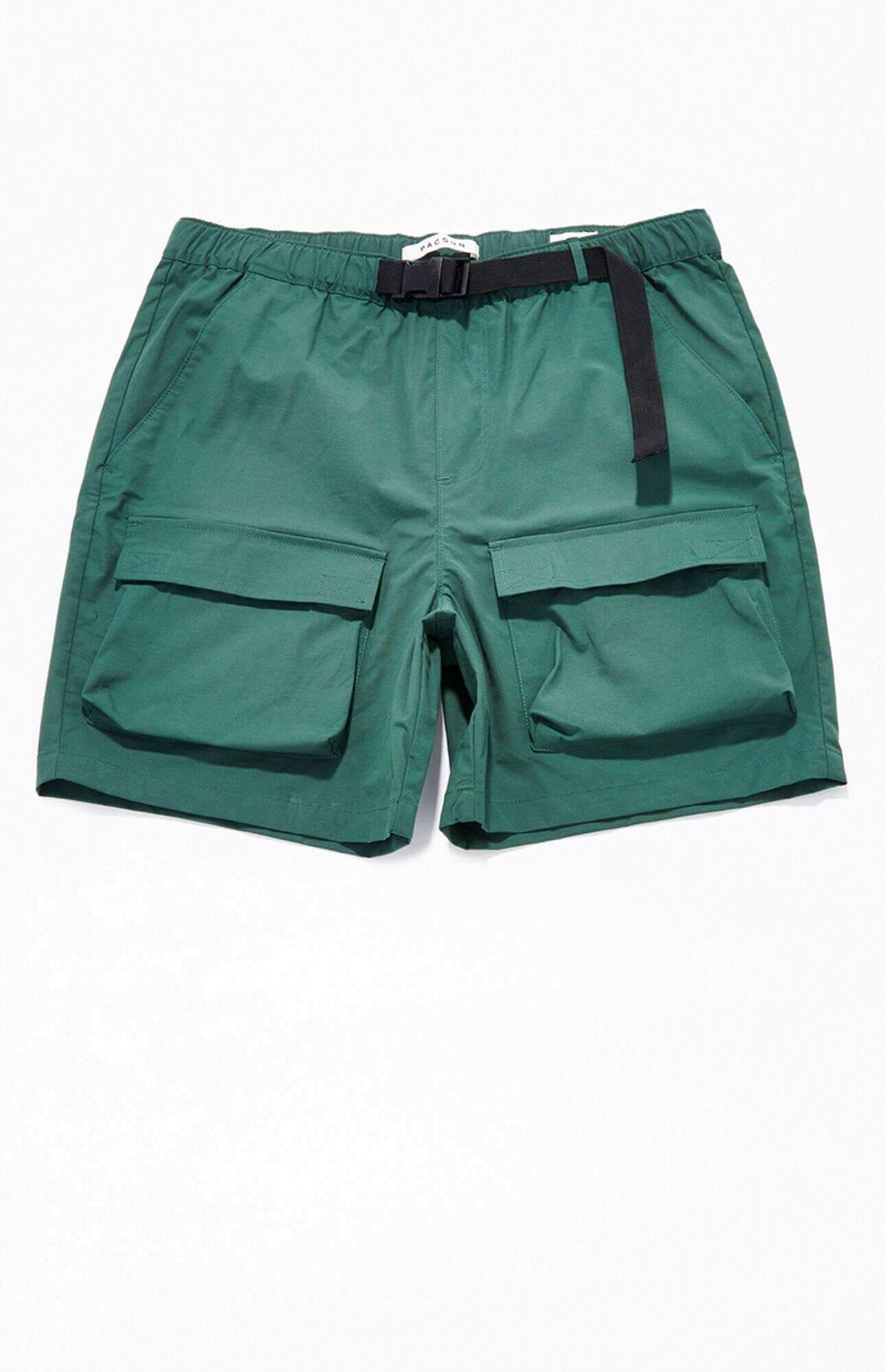 pacsun utility cargo shorts