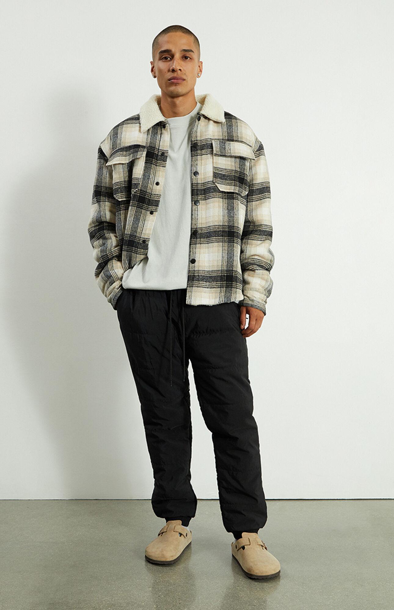 PacSun Marley Puffer Pants in Black for Men Lyst