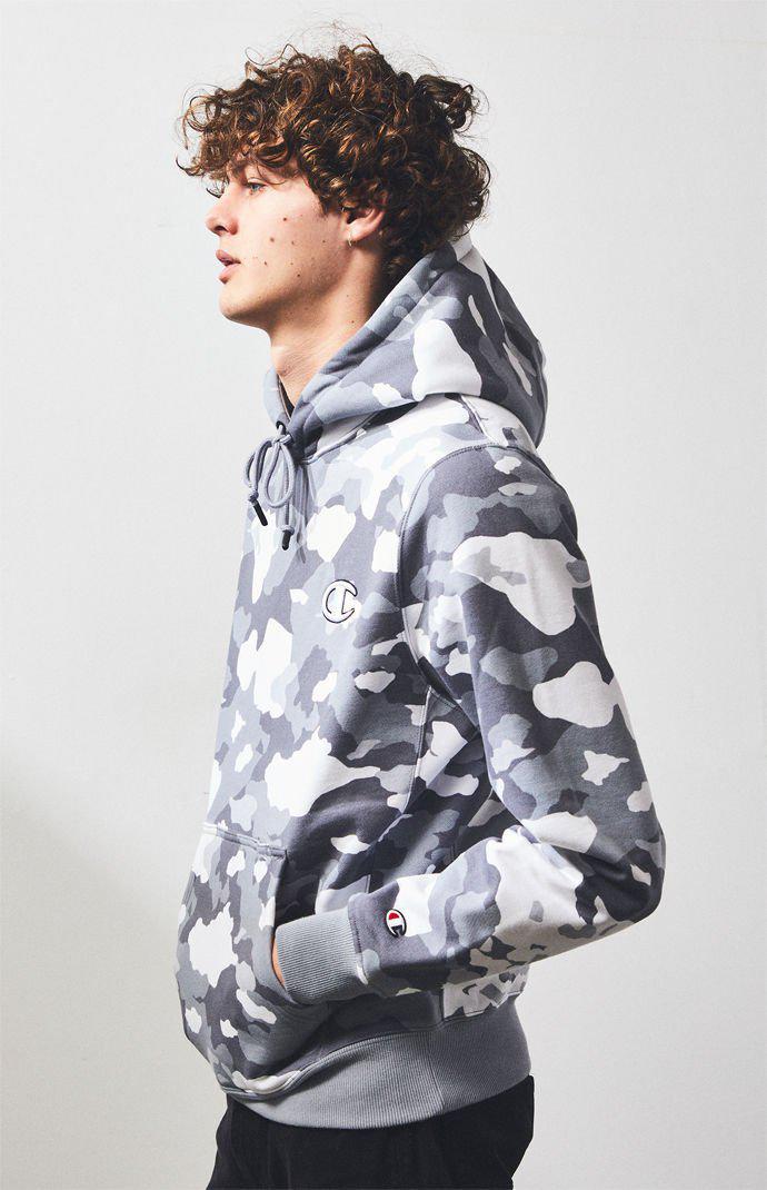 Fleece Champion Camo Super Pullover Hoodie Champion Camouflage