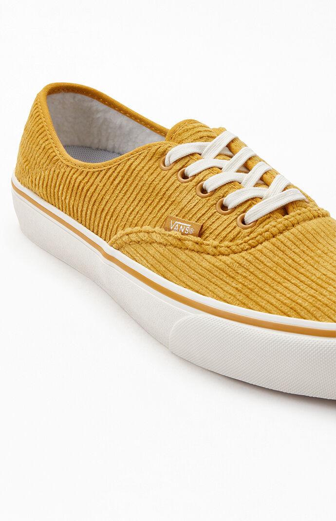 Vans Corduroy Authentic Sf Shoes in Yellow for Men | Lyst