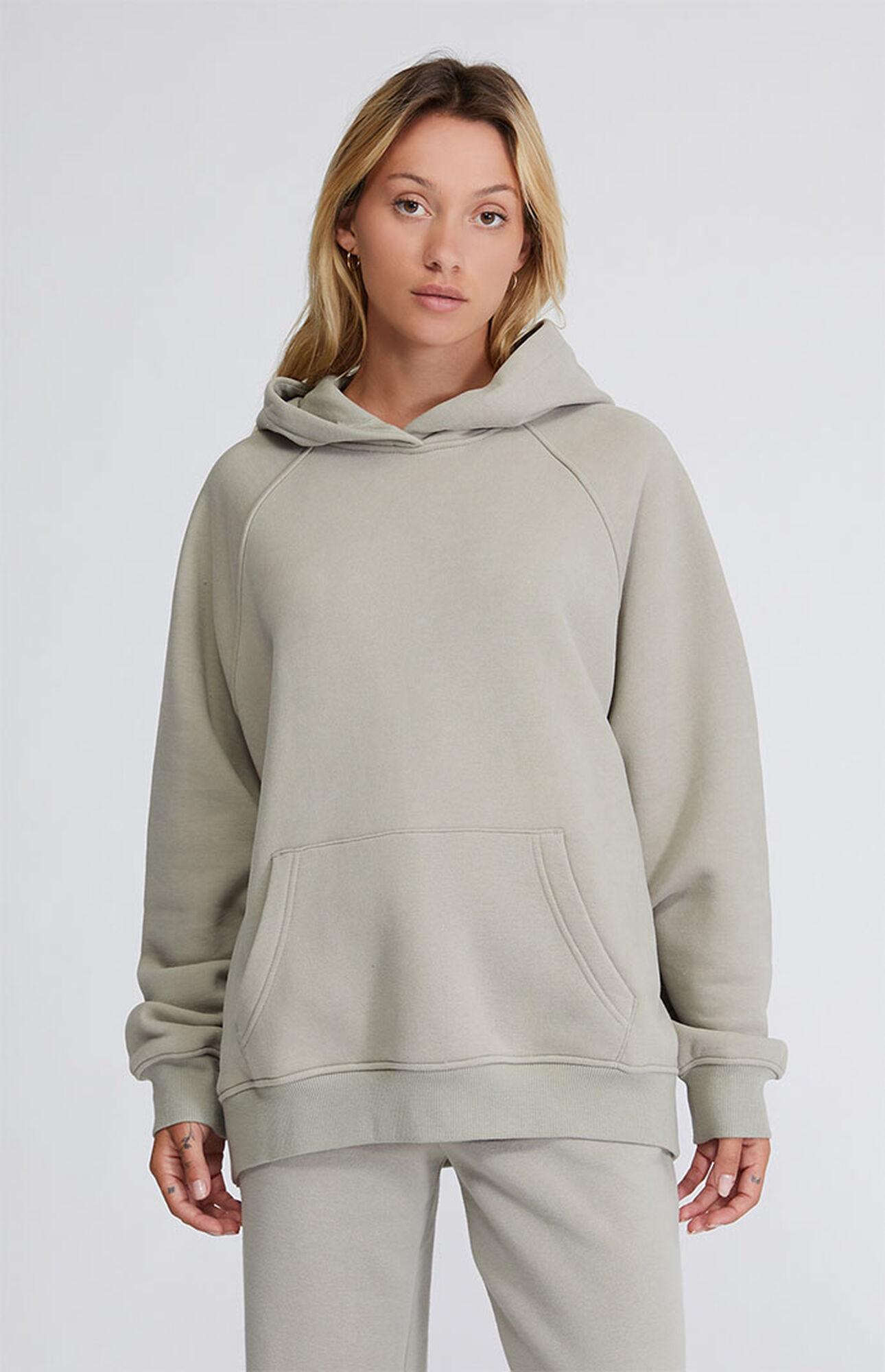 PacSun Napa Oversized Raglan Hoodie in Gray | Lyst