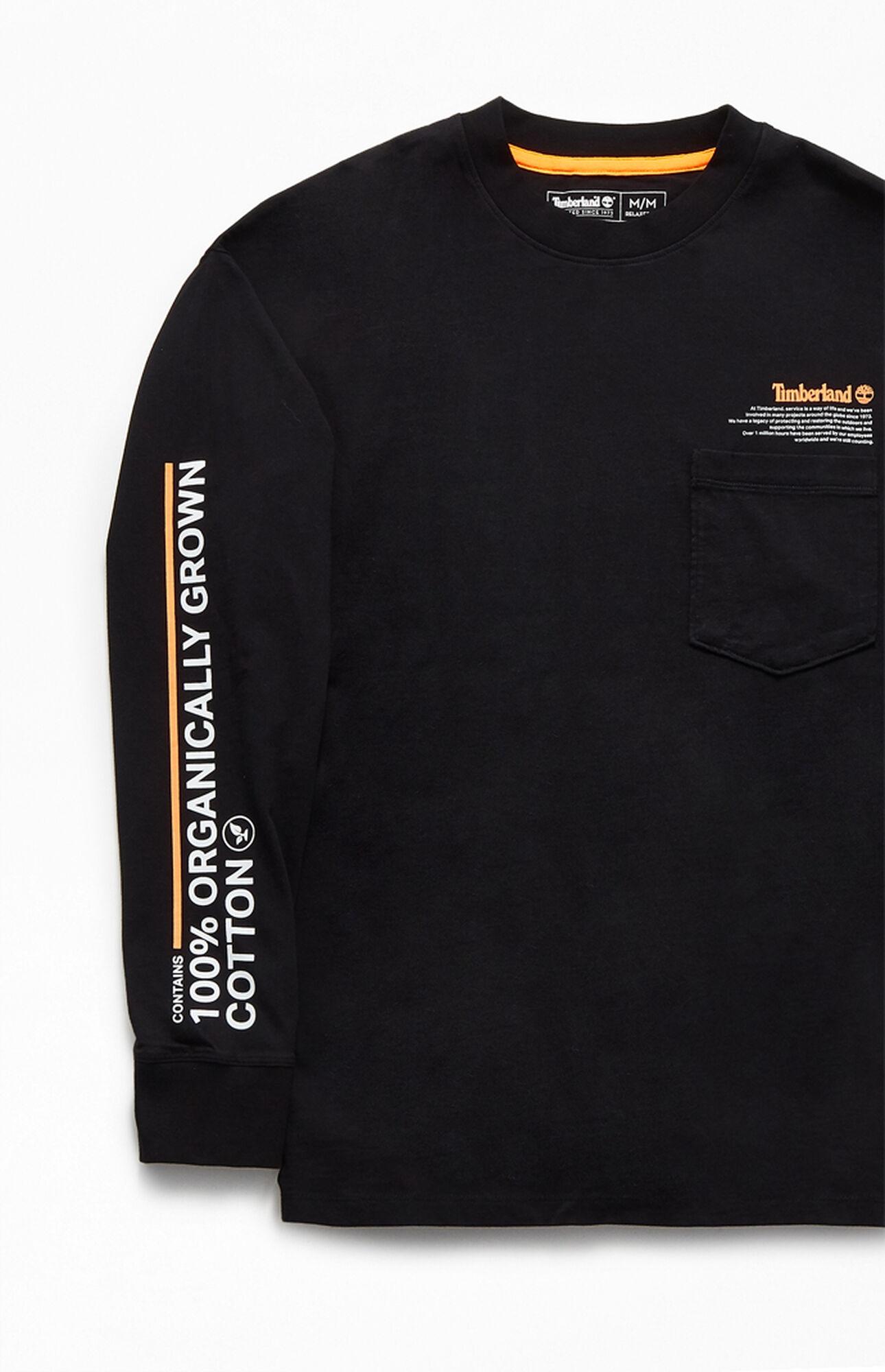 black timberland long sleeve