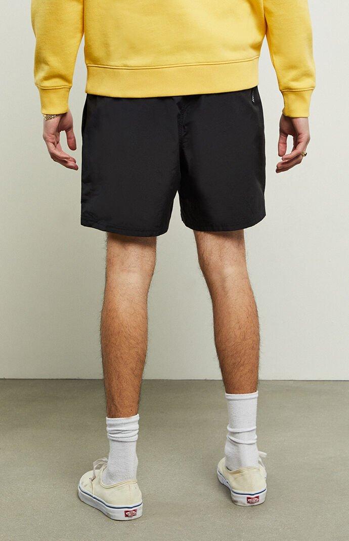vans purple primary volley shorts