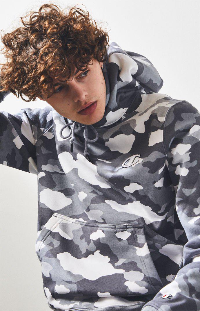 camouflage champion hoodie