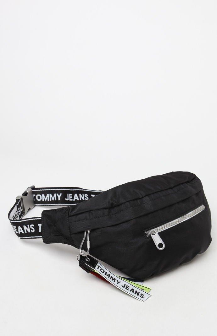 tommy jeans logo tape sling bag