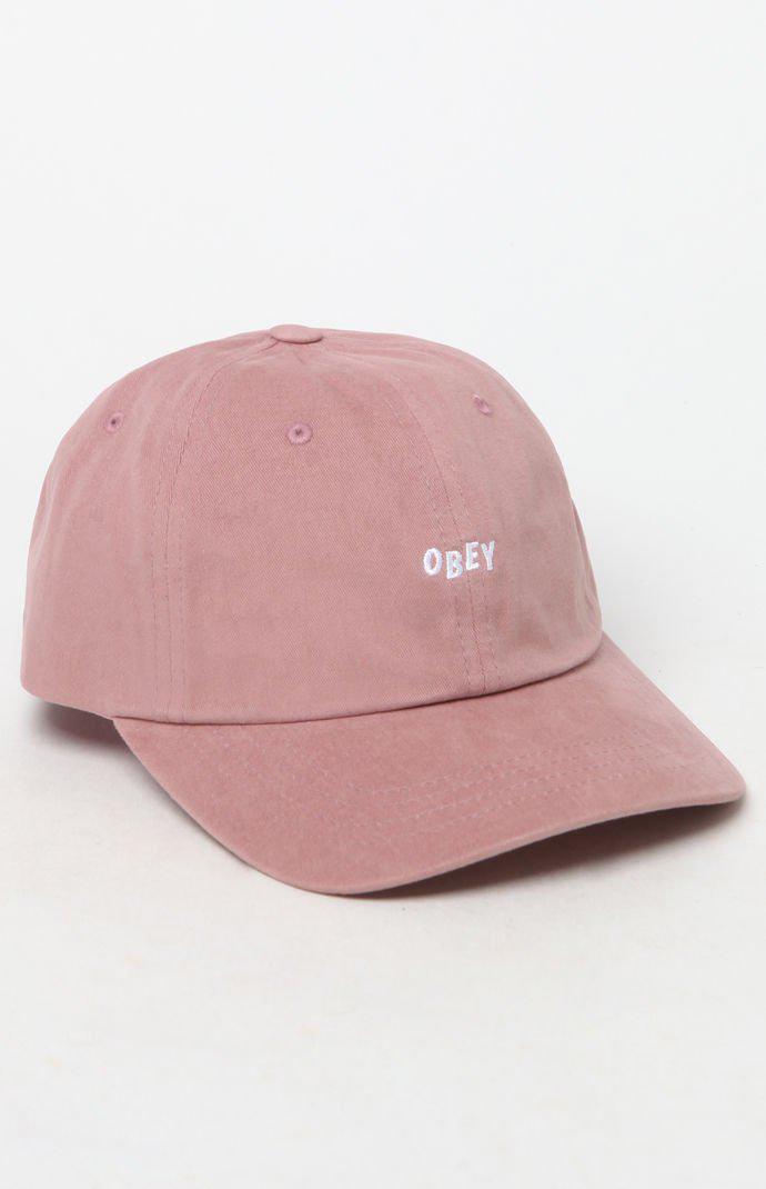 obey pink hat