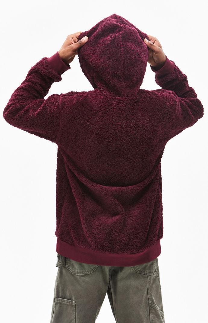 adidas winterized plush pullover hoodie