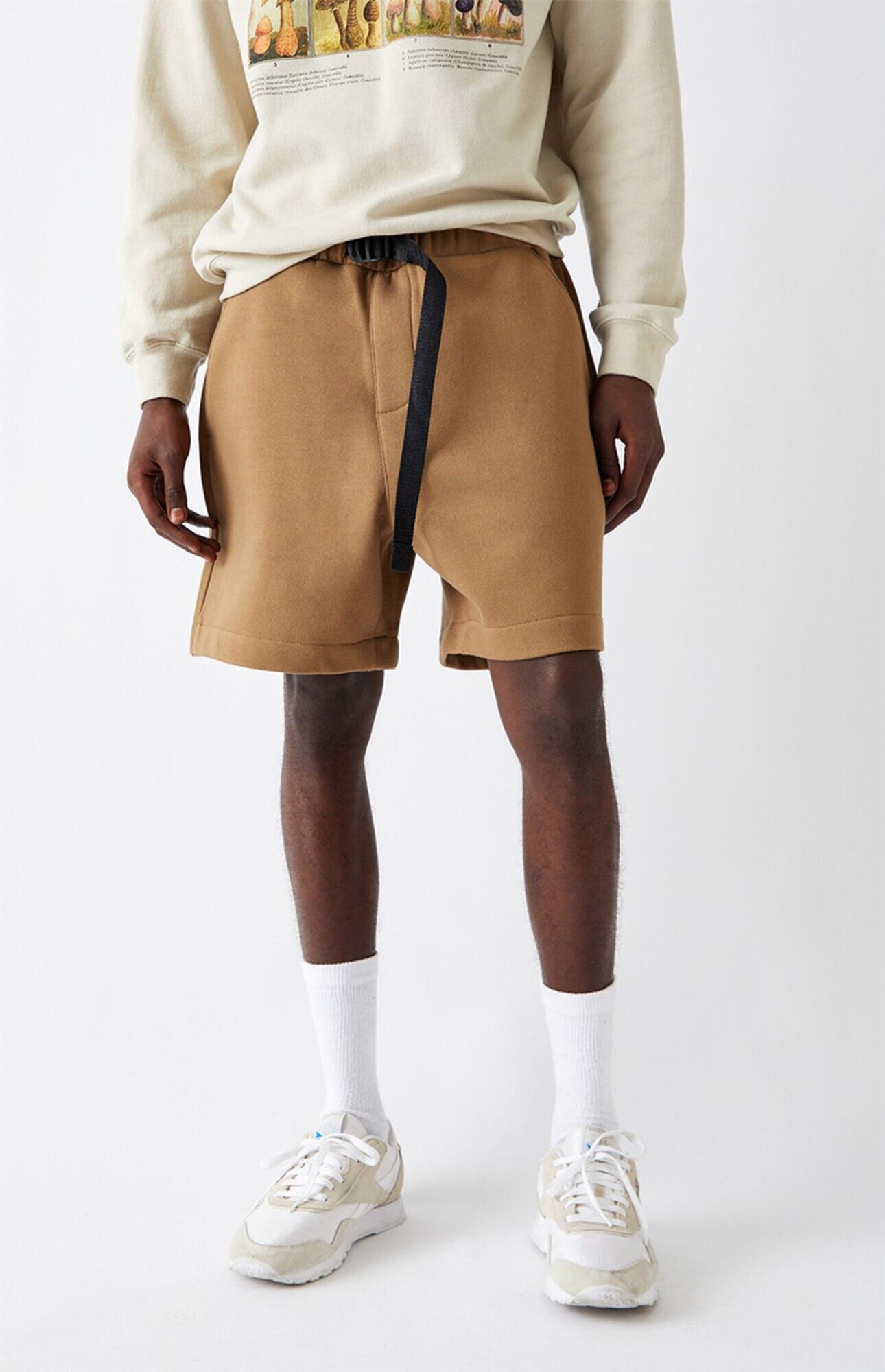 pacsun fleece shorts