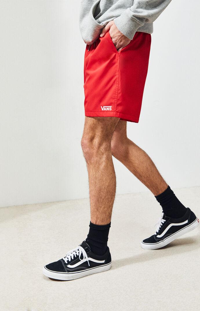 vans nylon active shorts 