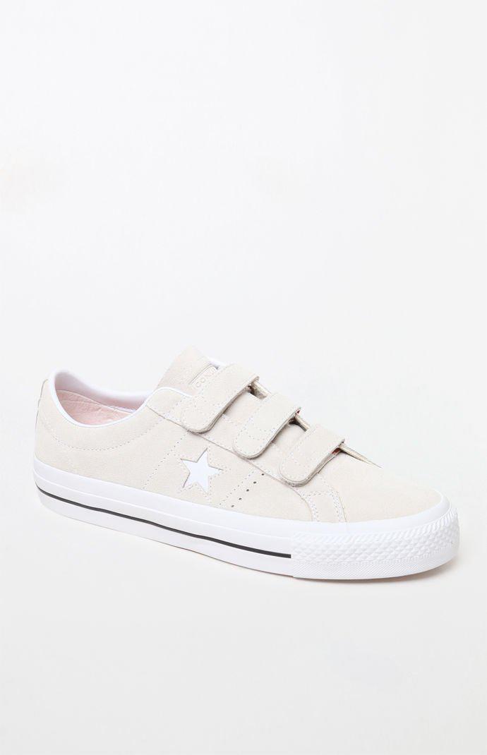 converse one star pro 3v suede low top