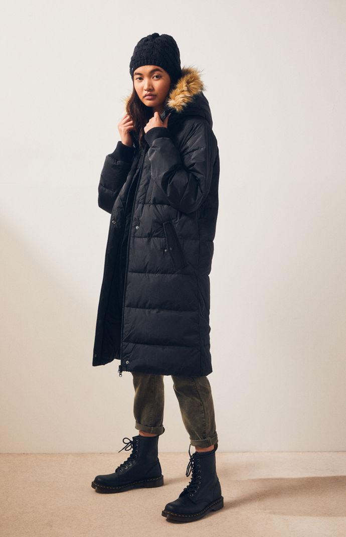 Vans Pullman Puffer Mte Jacket in Black 