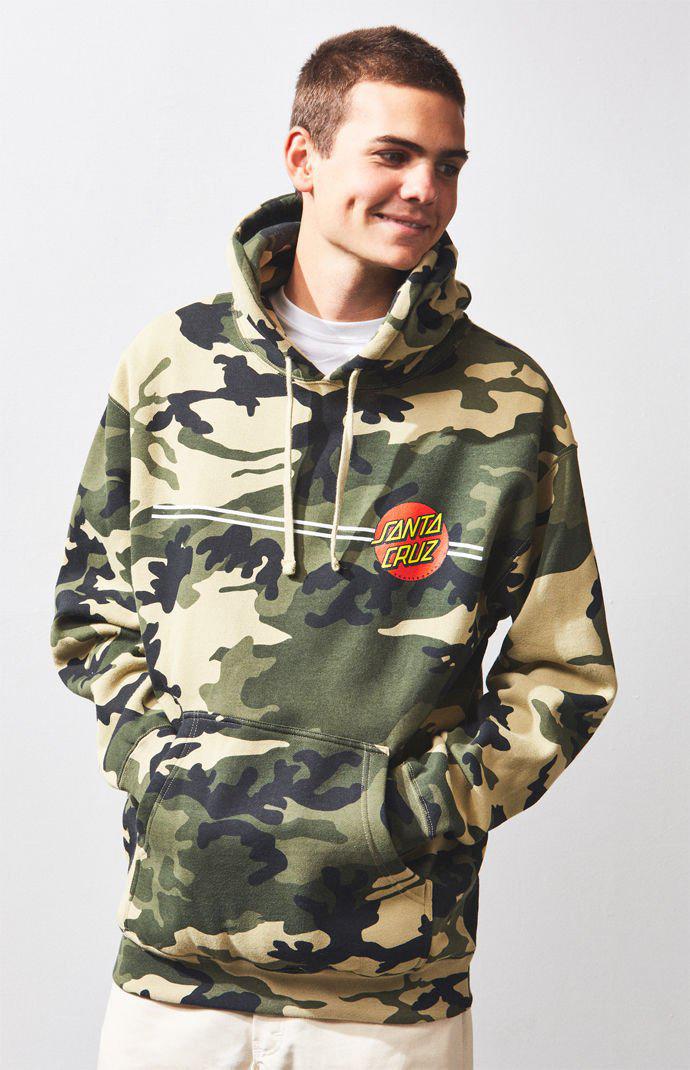 camo santa cruz hoodie