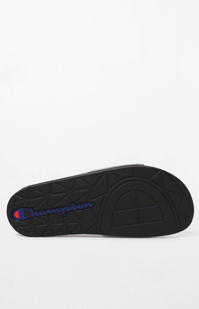 black champion slides mens