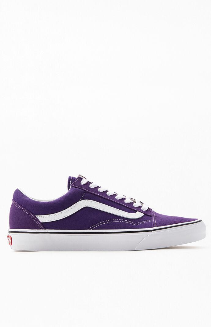 blue purple vans