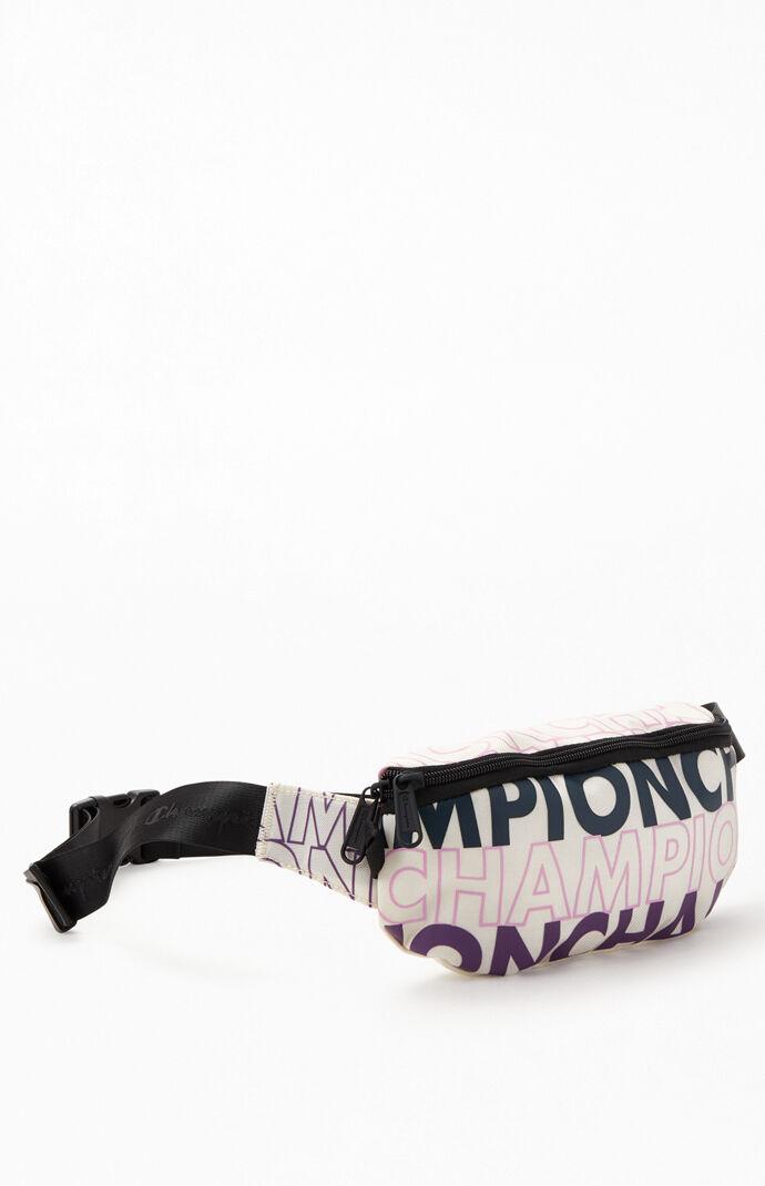 white fanny pack champion