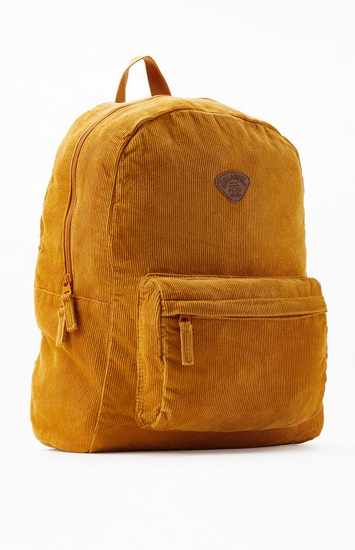 billabong schools out corduroy backpack