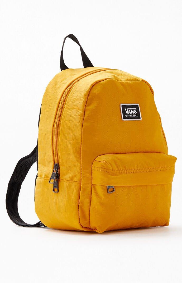 mustard yellow vans backpack