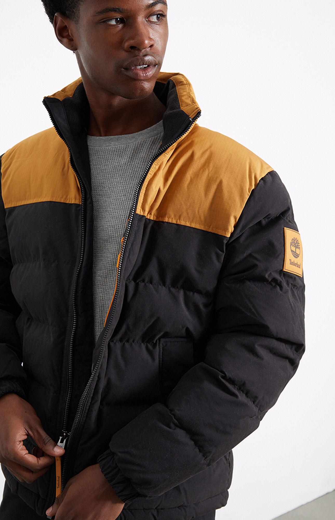 Timberland Recycled Welch Mountain Puffer Jacket in Black for Men Lyst