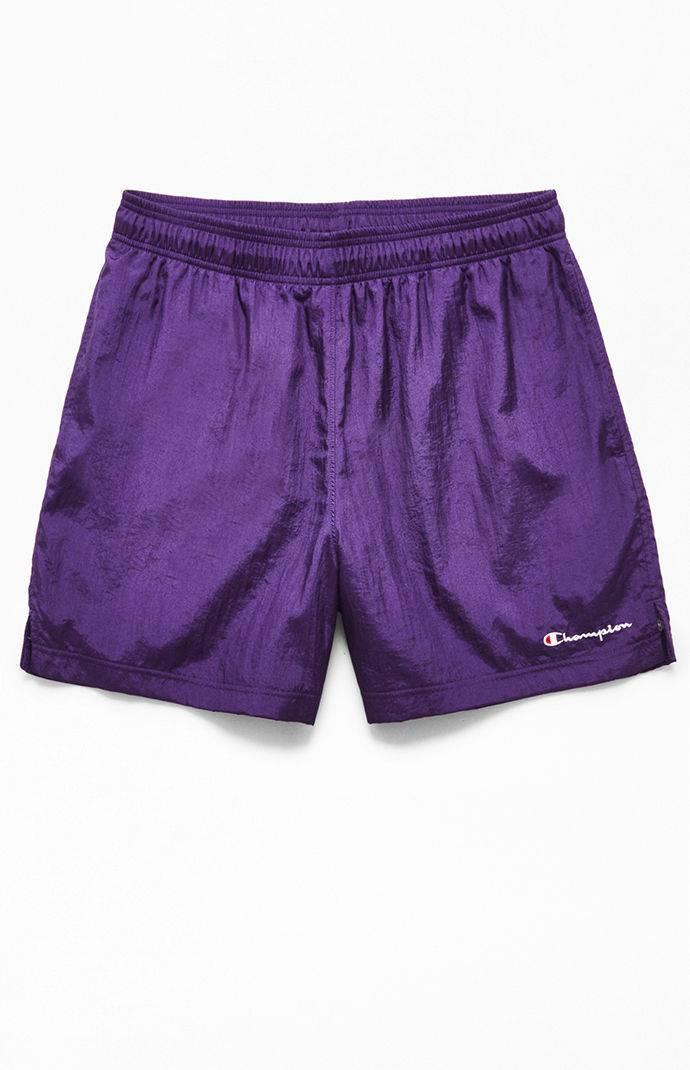 champion purple shorts