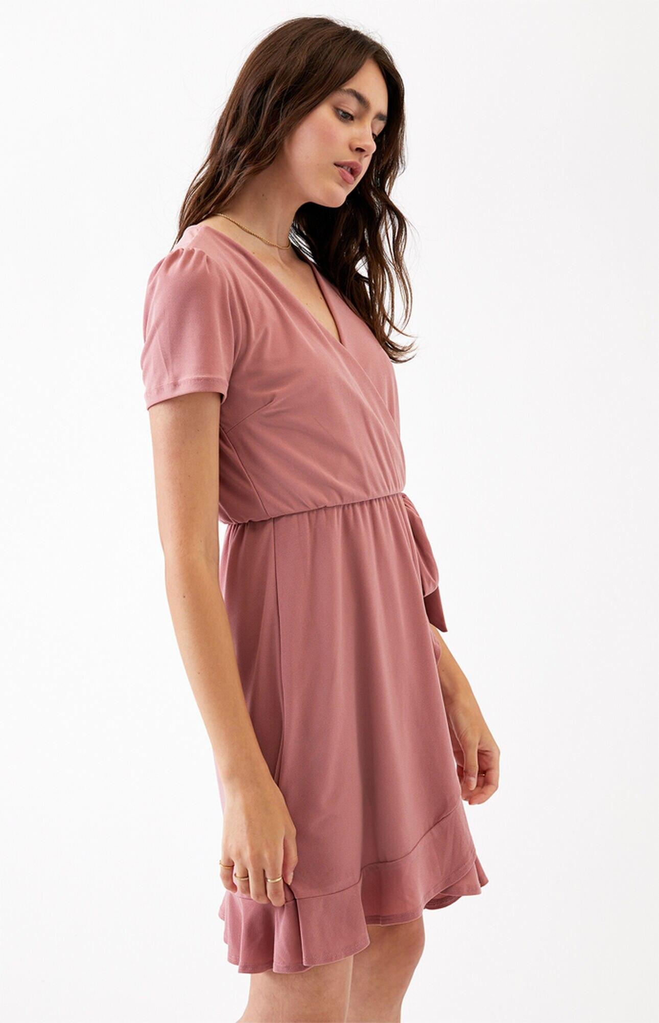pacsun wrap dress