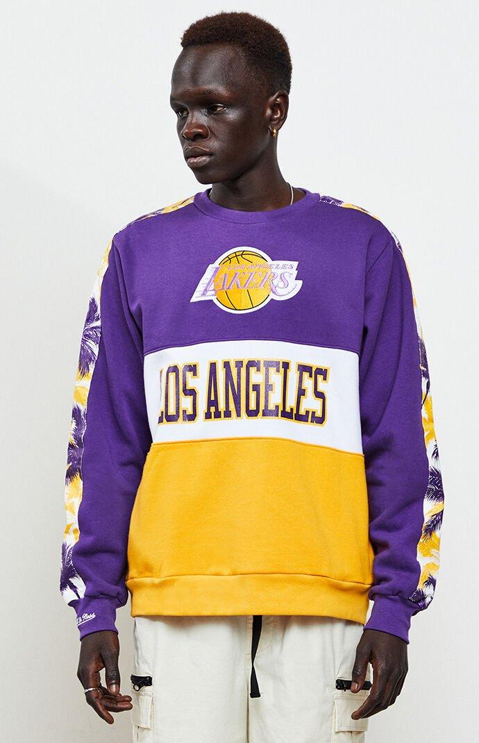 purple lakers sweatshirt