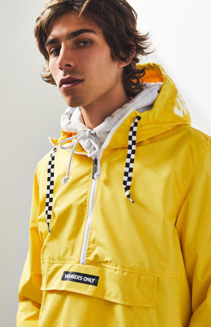 yellow members only jacket