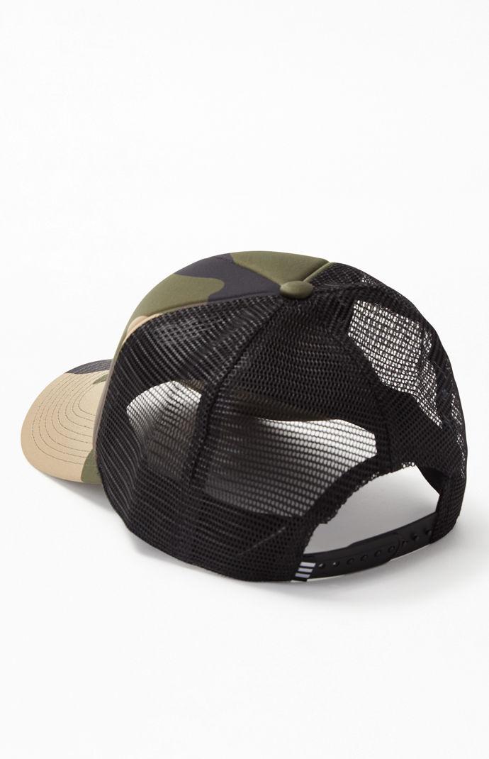 adidas Camo Foam Snapback Trucker Hat 