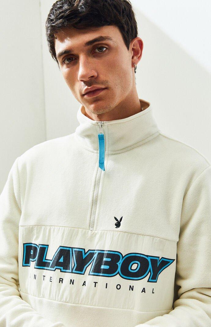 Playboy half zip sweatshirt Clearance