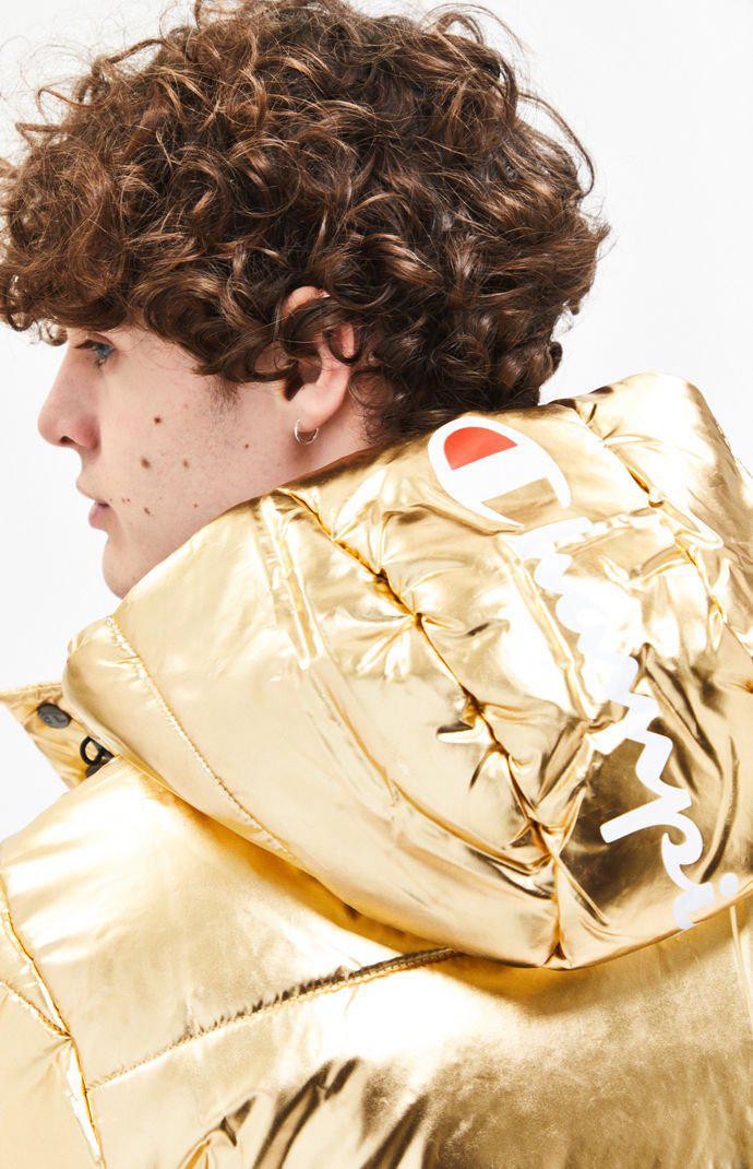 Champion Synthetic Puffer in Metallic 