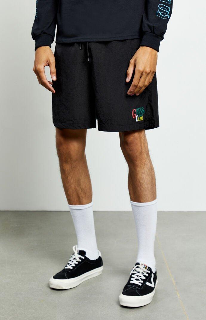 guess nylon shorts