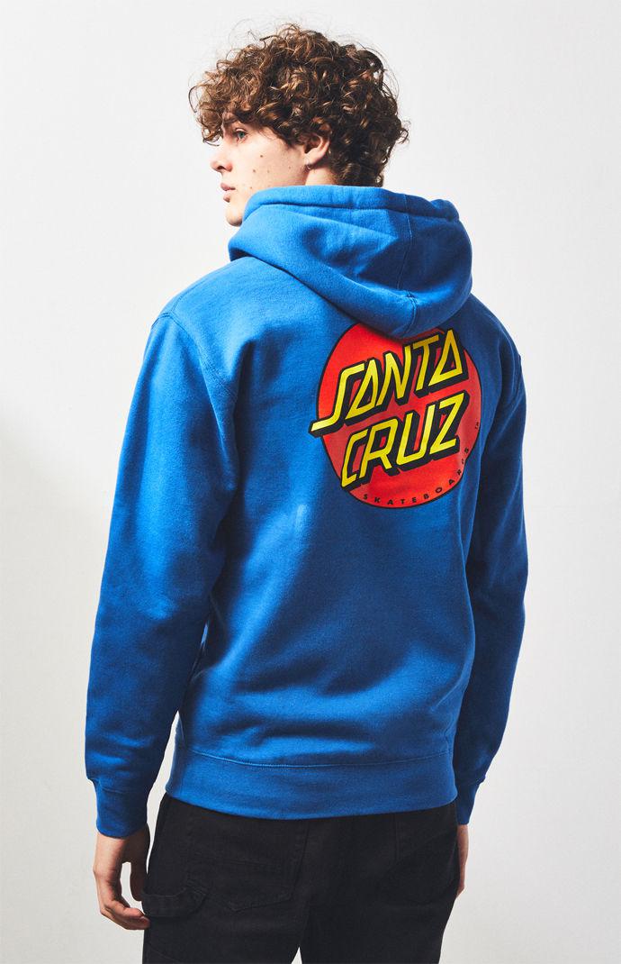 blue santa cruz hoodie