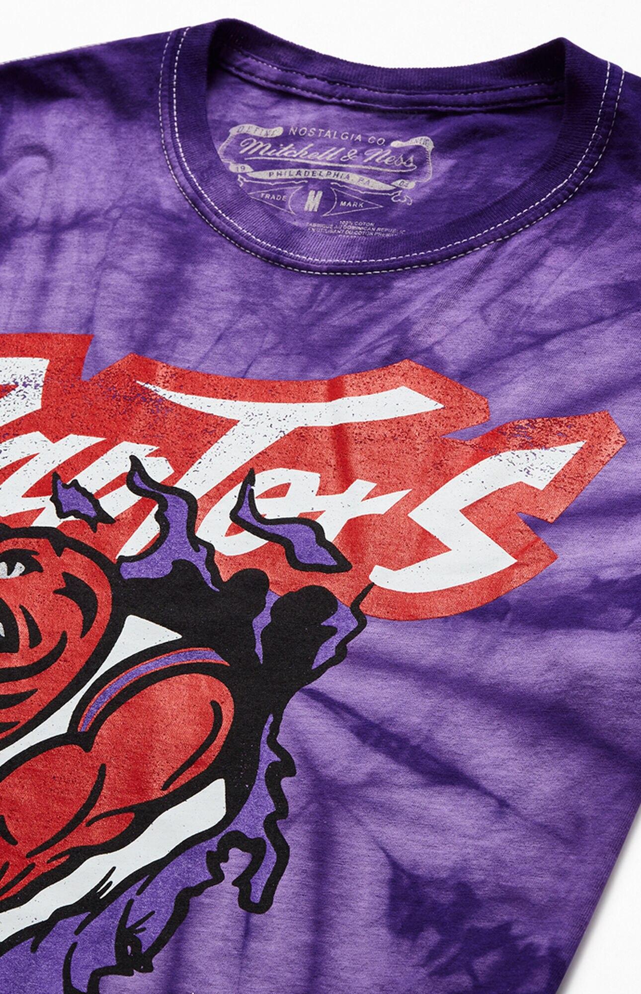 Mitchell & Ness Tie-dyed Toronto Raptors Finals T-shirt in Purple for Men |  Lyst